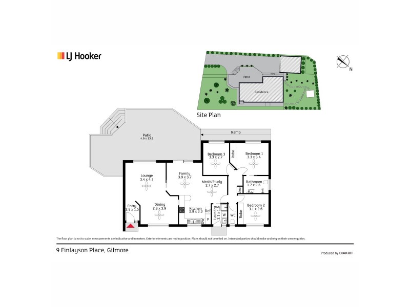 9 Finlayson Place, Gilmore ACT 2905 Floorplan
