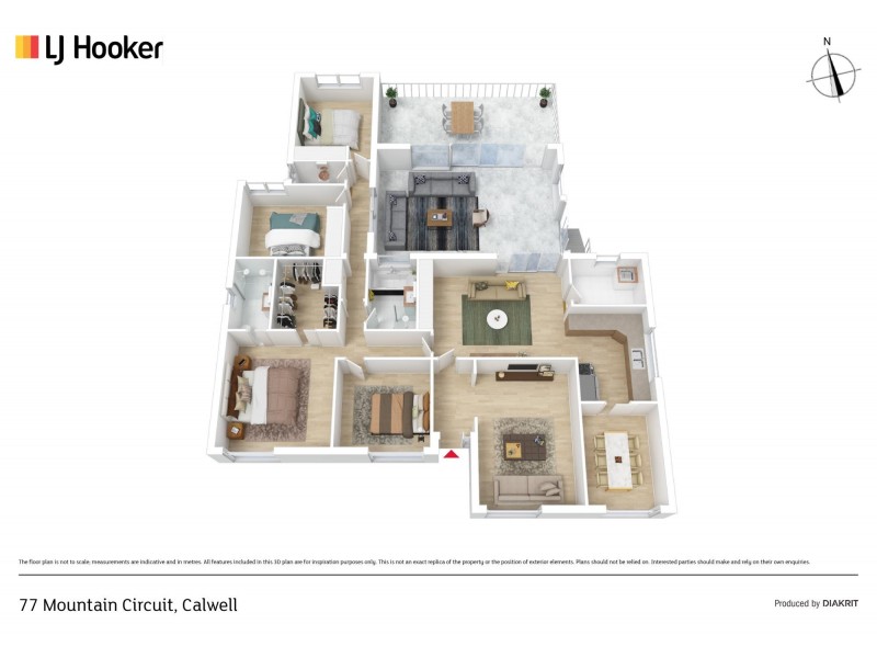 77 Mountain Circuit, Calwell ACT 2905