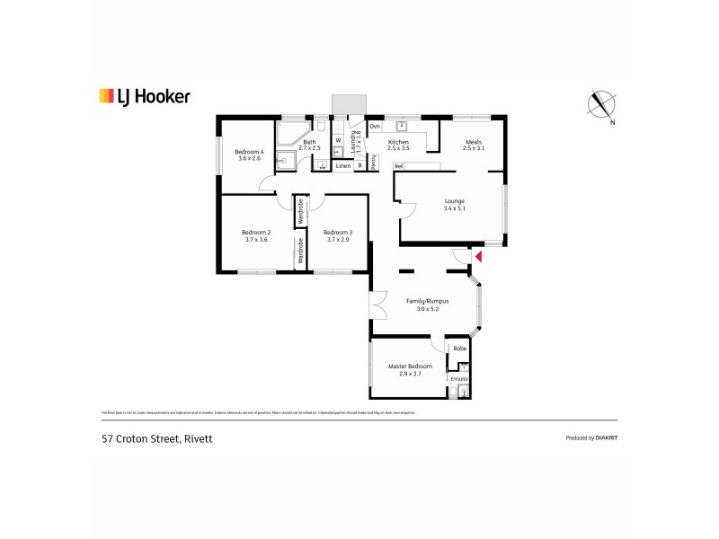 57 Croton Street, Rivett ACT 2611 Floorplan