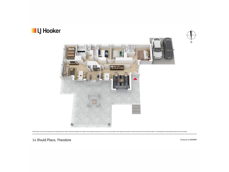 14 Ifould Place, Theodore ACT 2905 Floorplan