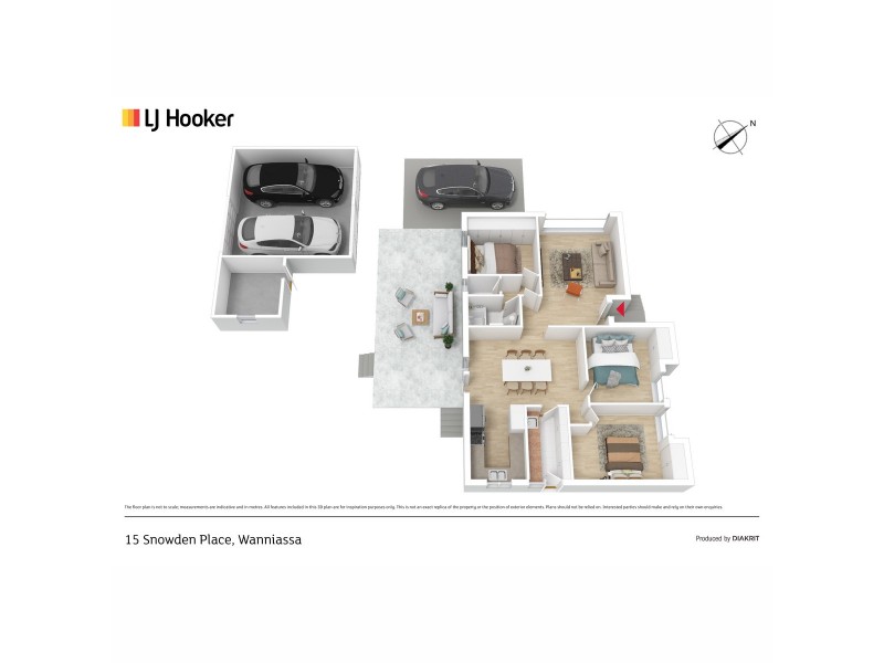 15 Snowden Place, Wanniassa ACT 2903 Floorplan