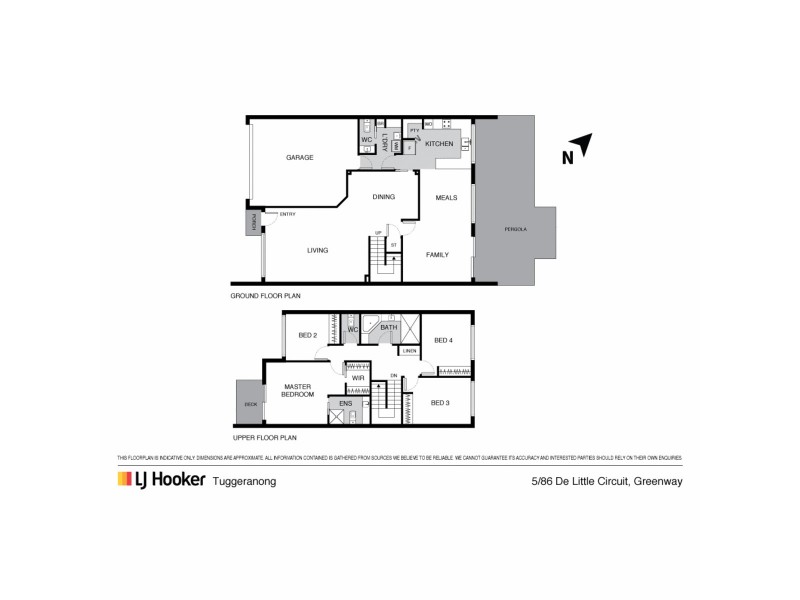 86 De Little Circuit, Greenway ACT 2900 Floorplan