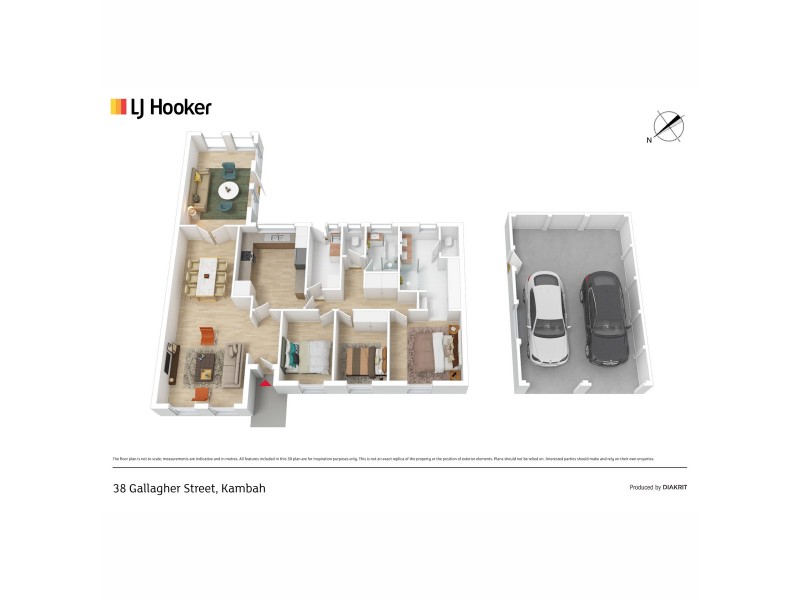 38 Gallagher Street, Kambah ACT 2902 Floorplan