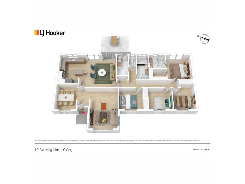 19 Farrelly Close, Oxley ACT 2903 Floorplan
