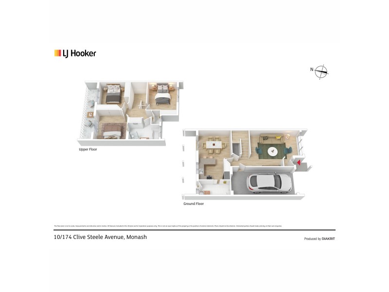 10/174 Clive Steele Avenue, Monash ACT 2904 Floorplan