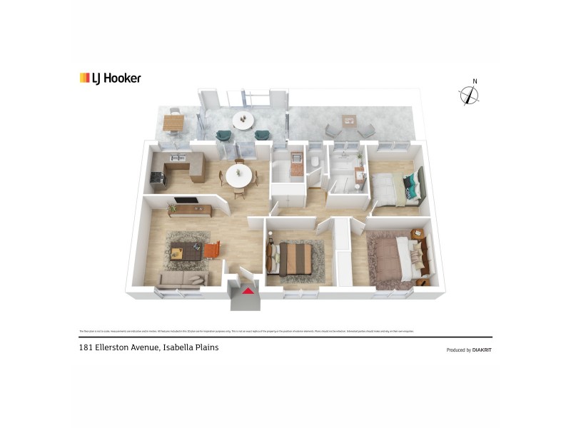181 Ellerston Avenue, Isabella Plains ACT 2905 Floorplan