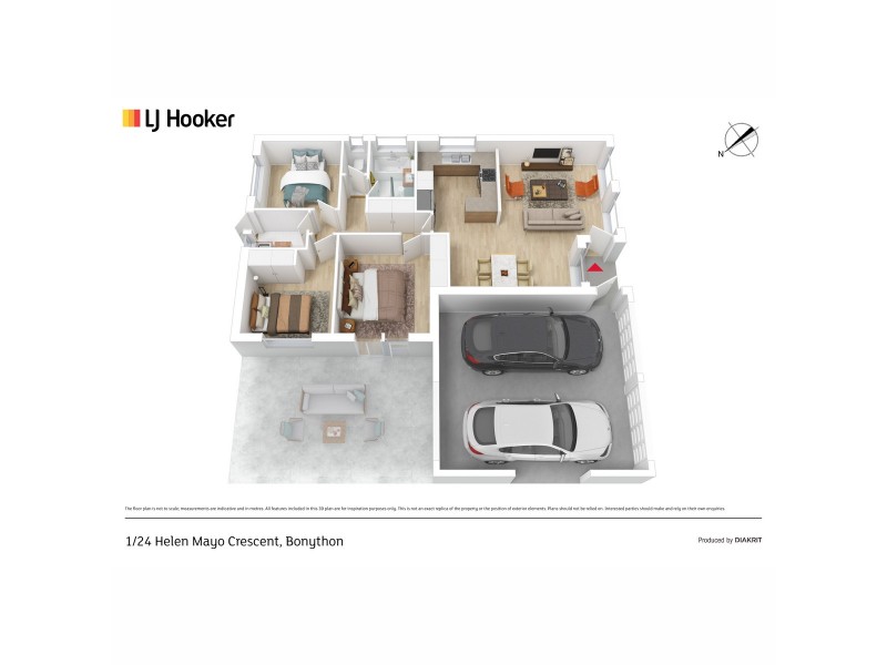 1/24 Helen Mayo Crescent, Bonython ACT 2905 Floorplan
