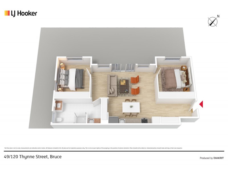 49/120 Thynne Street, Bruce ACT 2617 Floorplan