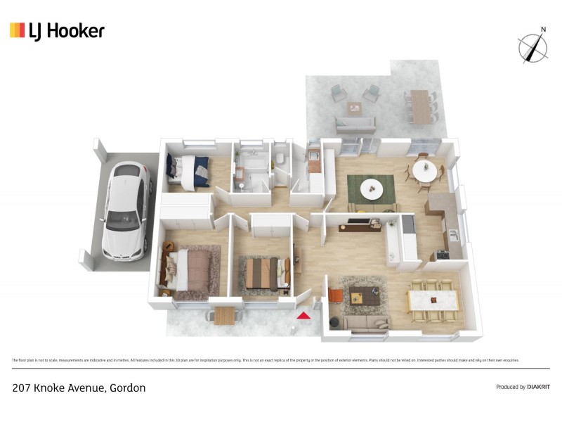 207 Knoke Avenue, Gordon ACT 2906 Floorplan