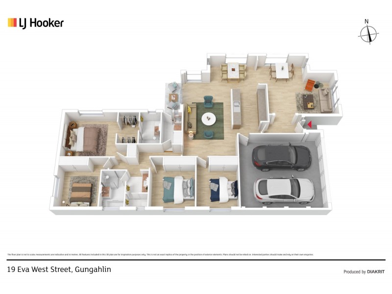 19 Eva West Street, Gungahlin ACT 2912 Floorplan