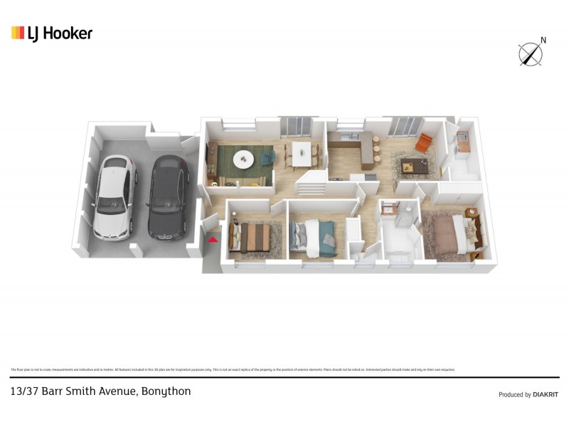 13/37 Barr Smith Avenue, Bonython ACT 2905 Floorplan