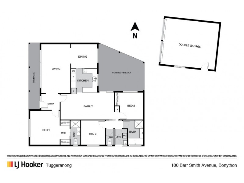 100 Barr Smith Avenue, Bonython ACT 2905 Floorplan