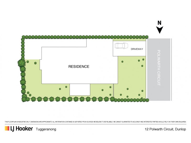 12 Polwarth Circuit, Dunlop ACT 2615 Floorplan