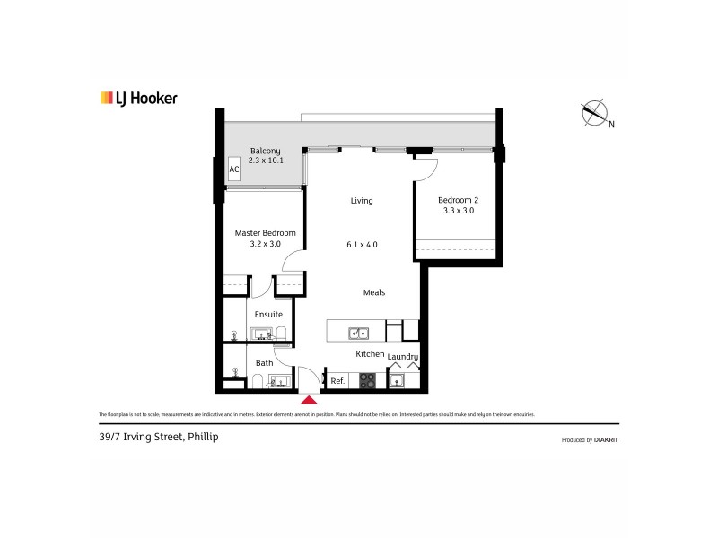 39/7 Irving Street, Phillip ACT 2606 Floorplan