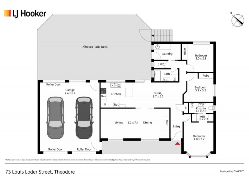 73 Louis Loder Street, Theodore ACT 2905 Floorplan