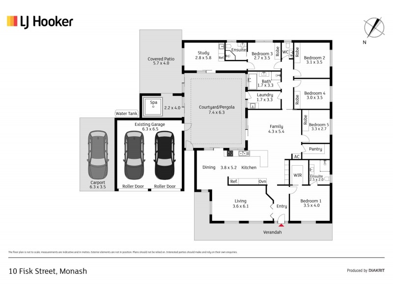 10 Fisk Street, Monash ACT 2904 Floorplan
