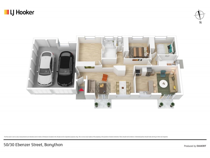 50/30 Ebenezer Street, Bonython ACT 2905 Floorplan