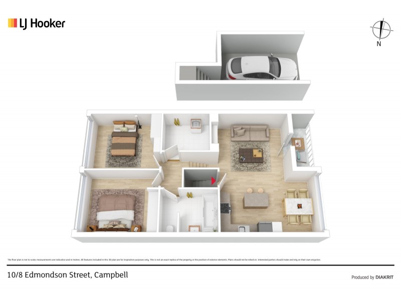 10/8 Edmondson Street, Campbell ACT 2612 Floorplan