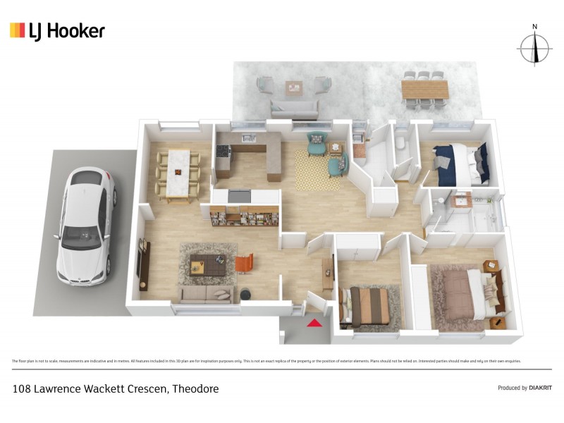 108 Lawrence Wackett Crescent, Theodore ACT 2905 Floorplan