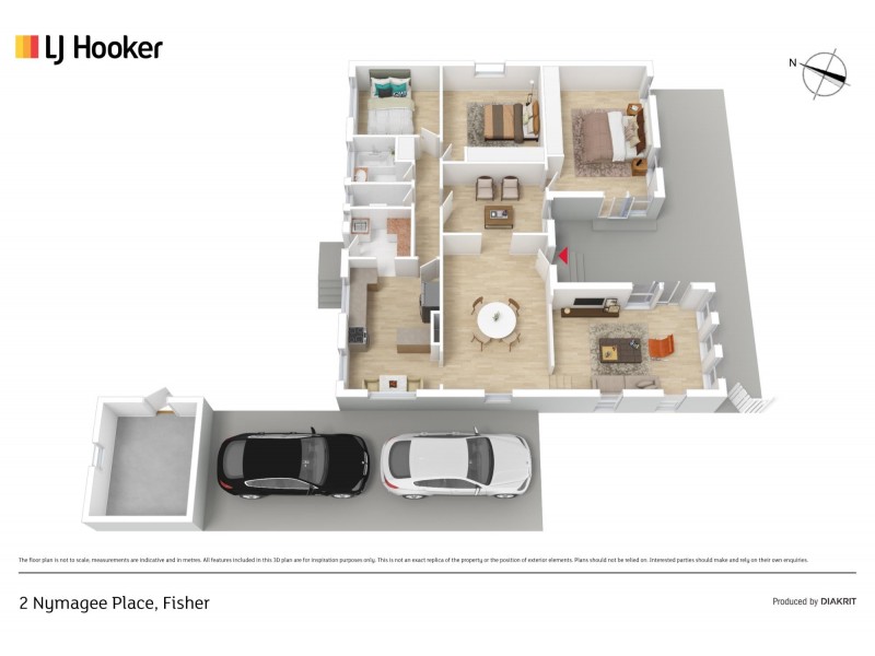 2 Nymagee Place, Fisher ACT 2611 Floorplan