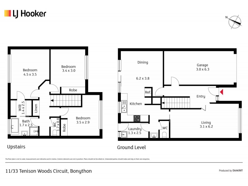 11/33 Tenison Woods Circuit, Bonython ACT 2905 Floorplan