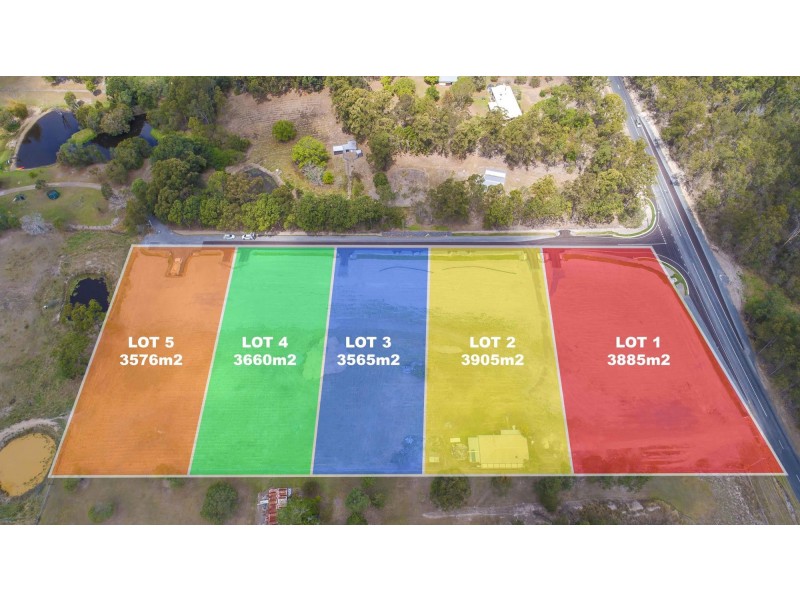 Lot 1-5 Rynoela Road, Araluen QLD 4570