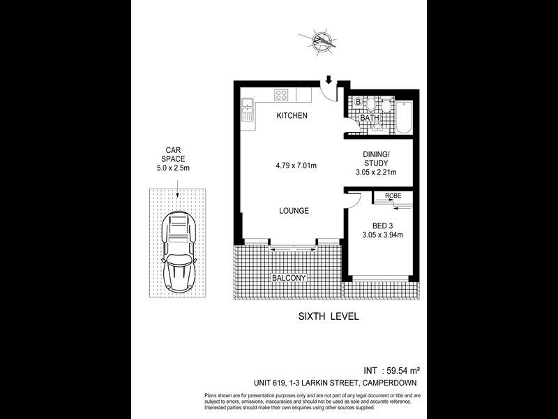 619/1-3 Larkin Street, Camperdown NSW 2050