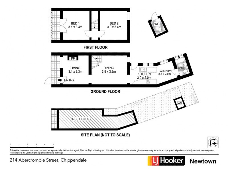 214 Abercrombie Street, Redfern NSW 2016 Floorplan
