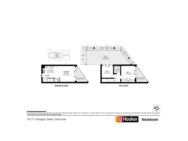 10/177 Trafalgar Street, Stanmore NSW 2048 Floorplan