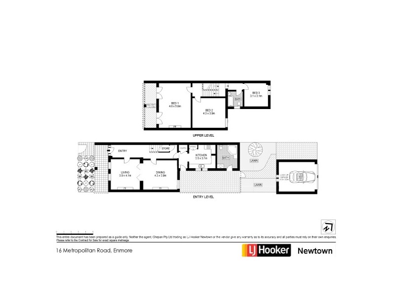 16 Metropolitan Road, Enmore NSW 2042 Floorplan