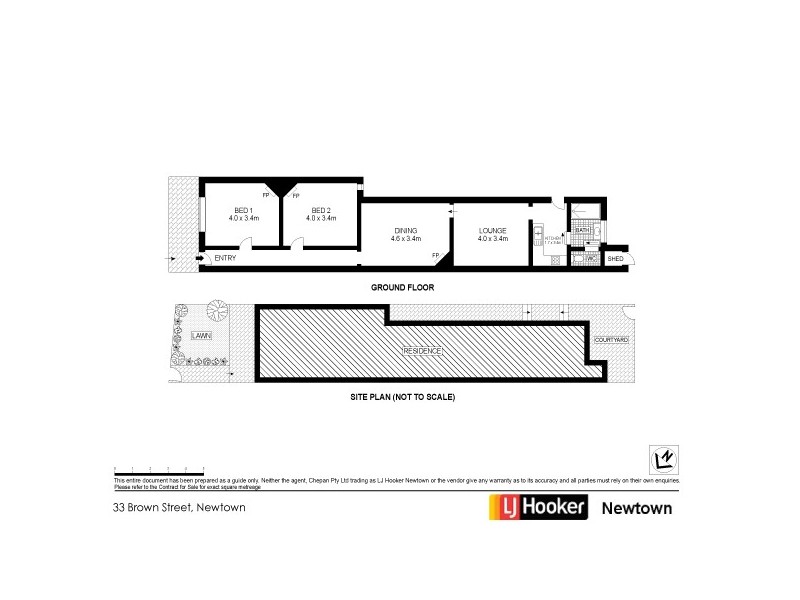 33 Brown Street, Newtown NSW 2042 Floorplan