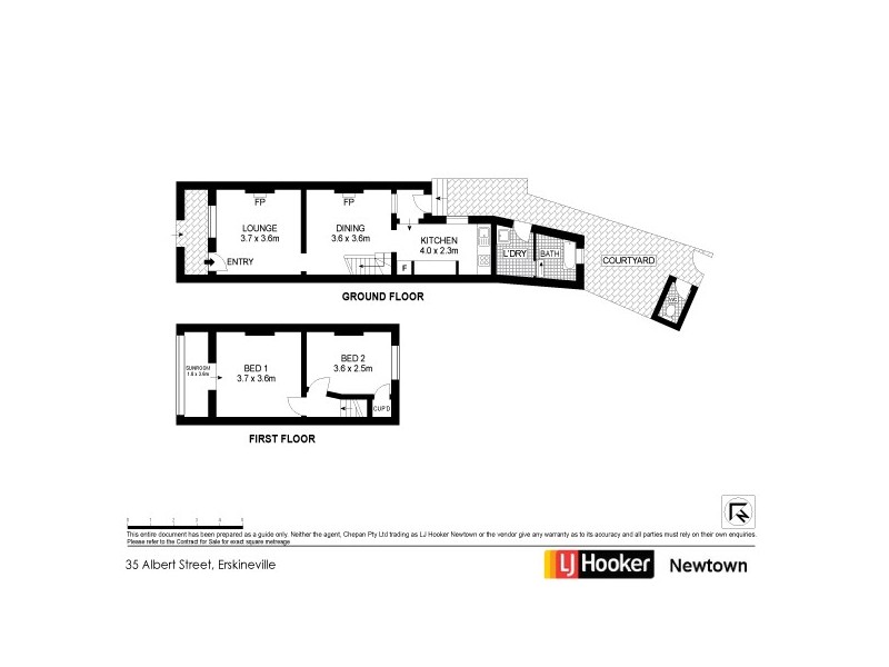 35 Albert Street, Erskineville NSW 2043 Floorplan
