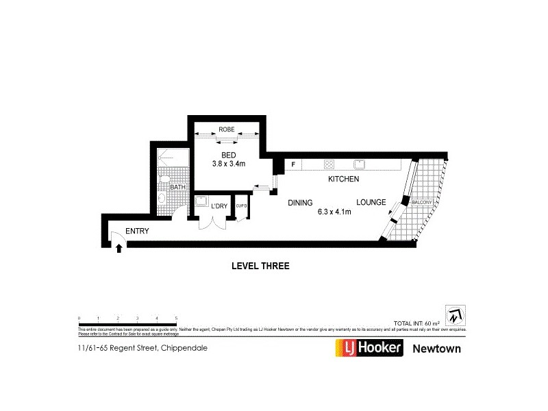 11/61-65 Regent Street, Chippendale NSW 2008 Floorplan