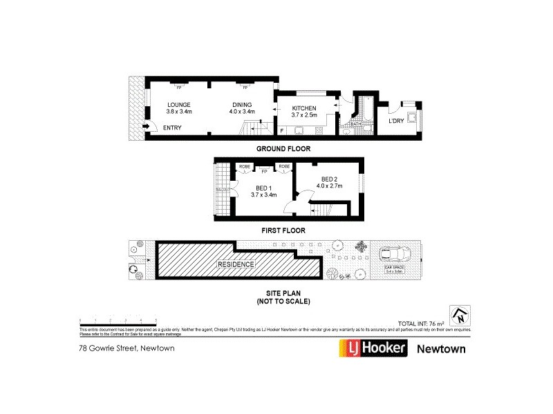 78 Gowrie Street, Newtown NSW 2042 Floorplan