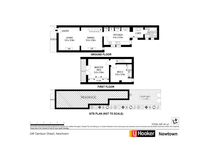 249 Denison Street, Newtown NSW 2042 Floorplan