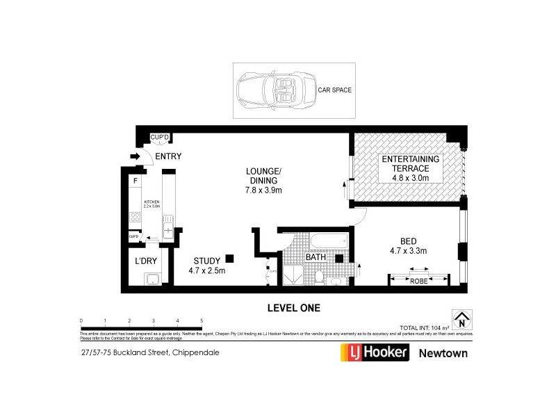 27/57-75 Buckland Street, Chippendale NSW 2008 Floorplan