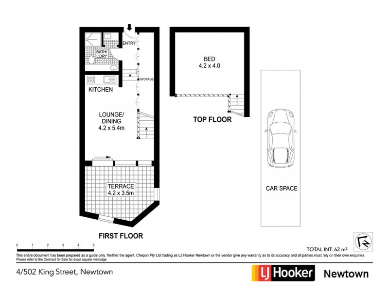 4/502 King Street, Newtown NSW 2042 Floorplan