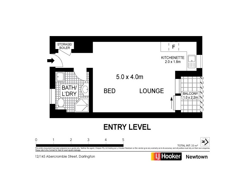 12/145 Abercrombie Street, Darlington NSW 2008 Floorplan