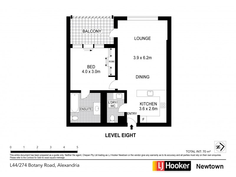 L44/274 Botany Road, Alexandria NSW 2015 Floorplan