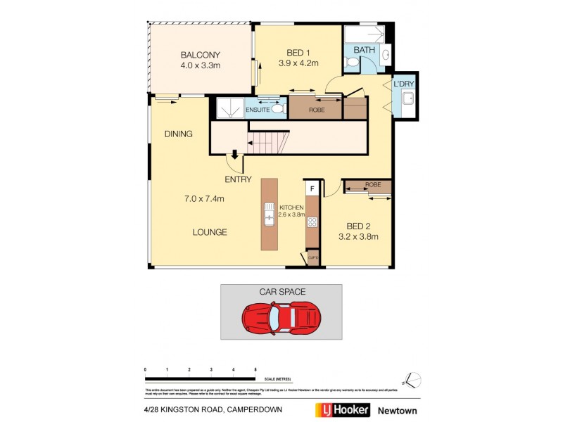 4/28-30 Kingston Road, Camperdown NSW 2050 Floorplan