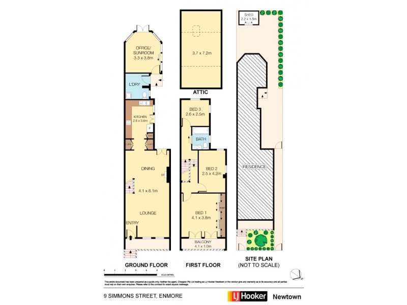 9 Simmons Street, Enmore NSW 2042 Floorplan