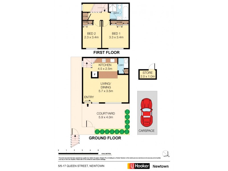 5/5-17 Queen Street, Newtown NSW 2042 Floorplan