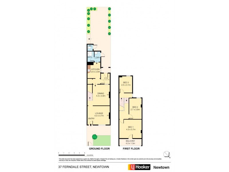 37 Ferndale Street, Newtown NSW 2042 Floorplan