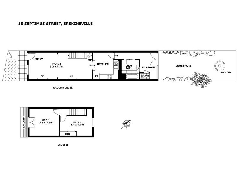 15 Septimus Street, Erskineville NSW 2043 Floorplan
