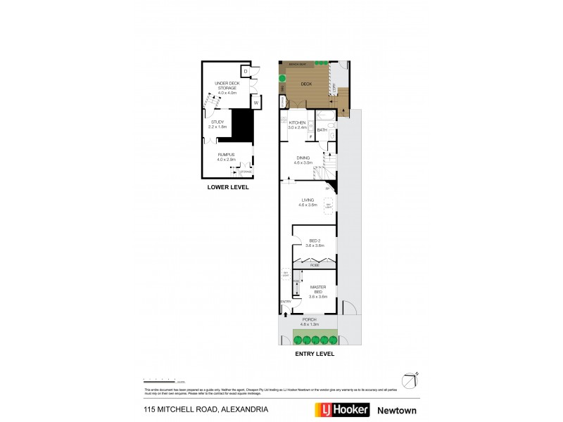 115 Mitchell Road, Alexandria NSW 2015 Floorplan