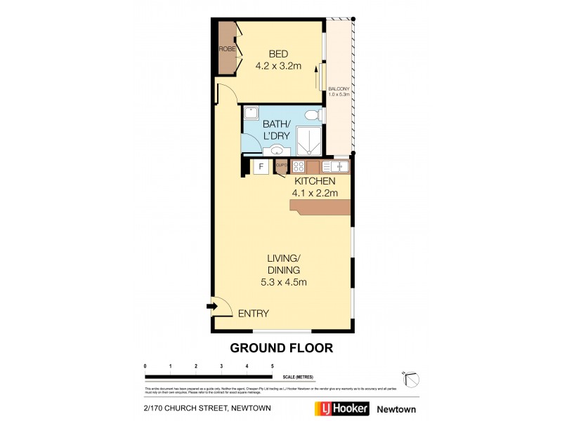 2/170 Church Street, Newtown NSW 2042 Floorplan