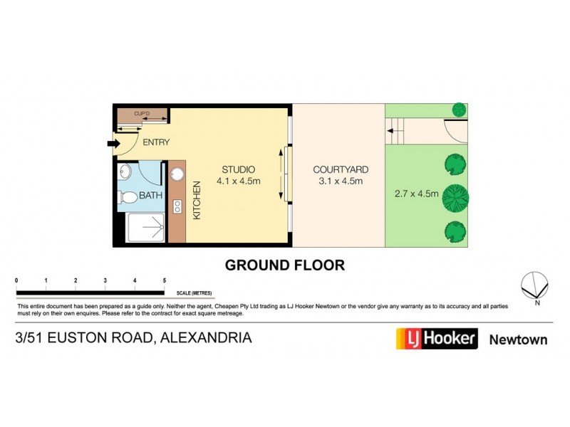 3/51-63 Euston Road, Alexandria NSW 2015 Floorplan