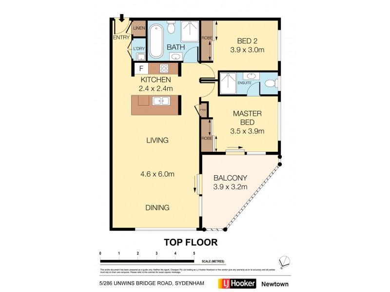 5/286 Unwins Bridge Road, Sydenham NSW 2044 Floorplan