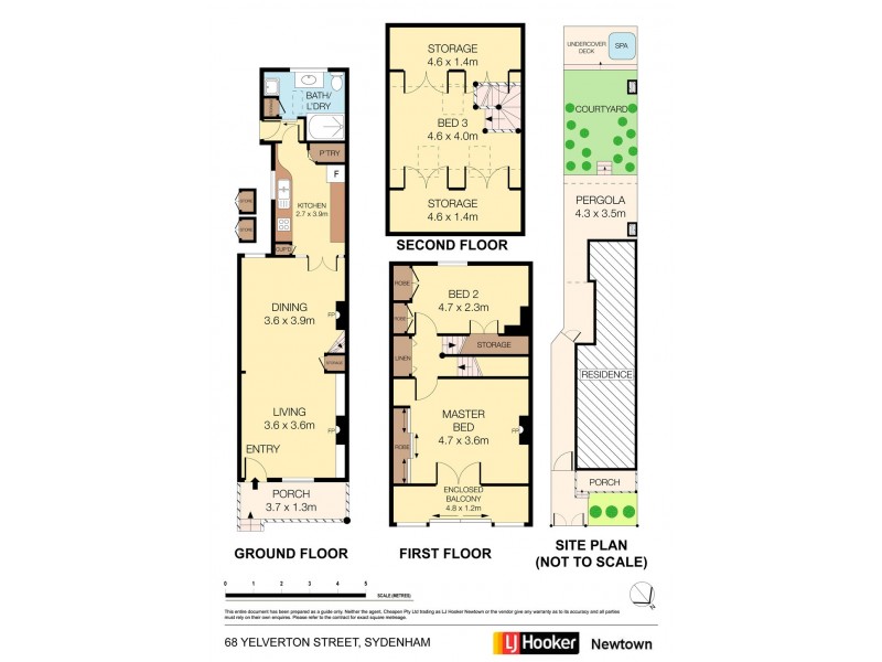 68 Yelverton Street, Sydenham NSW 2044 Floorplan