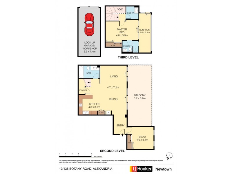 10/138-142 Botany Road, Alexandria NSW 2015 Floorplan